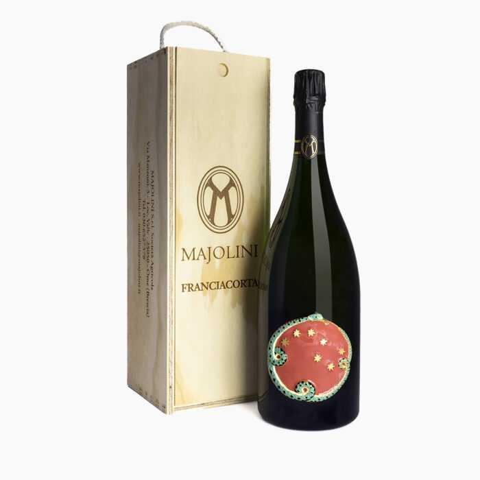 Franciacorta Extra Brut Docg Magnum “Disobbedisco” Limited Edition label